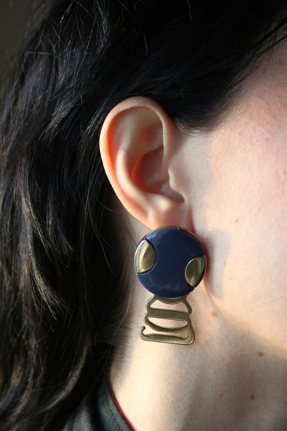 Image of Pendientes metálico.