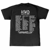 Image 2 of "Straight Outta Hayward" Shirt in Black ( Nation Colorway )