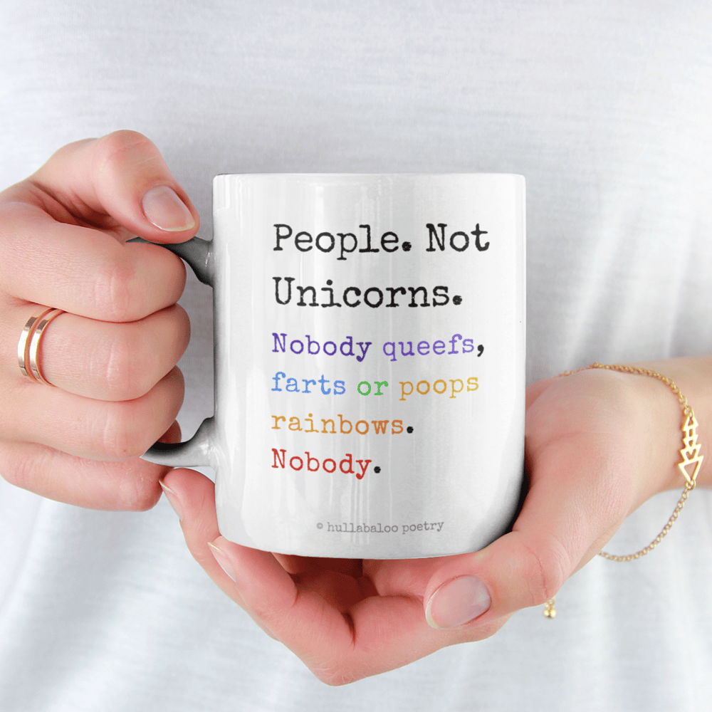 Image of You’re Not A Unicorn Adult Humor Mug