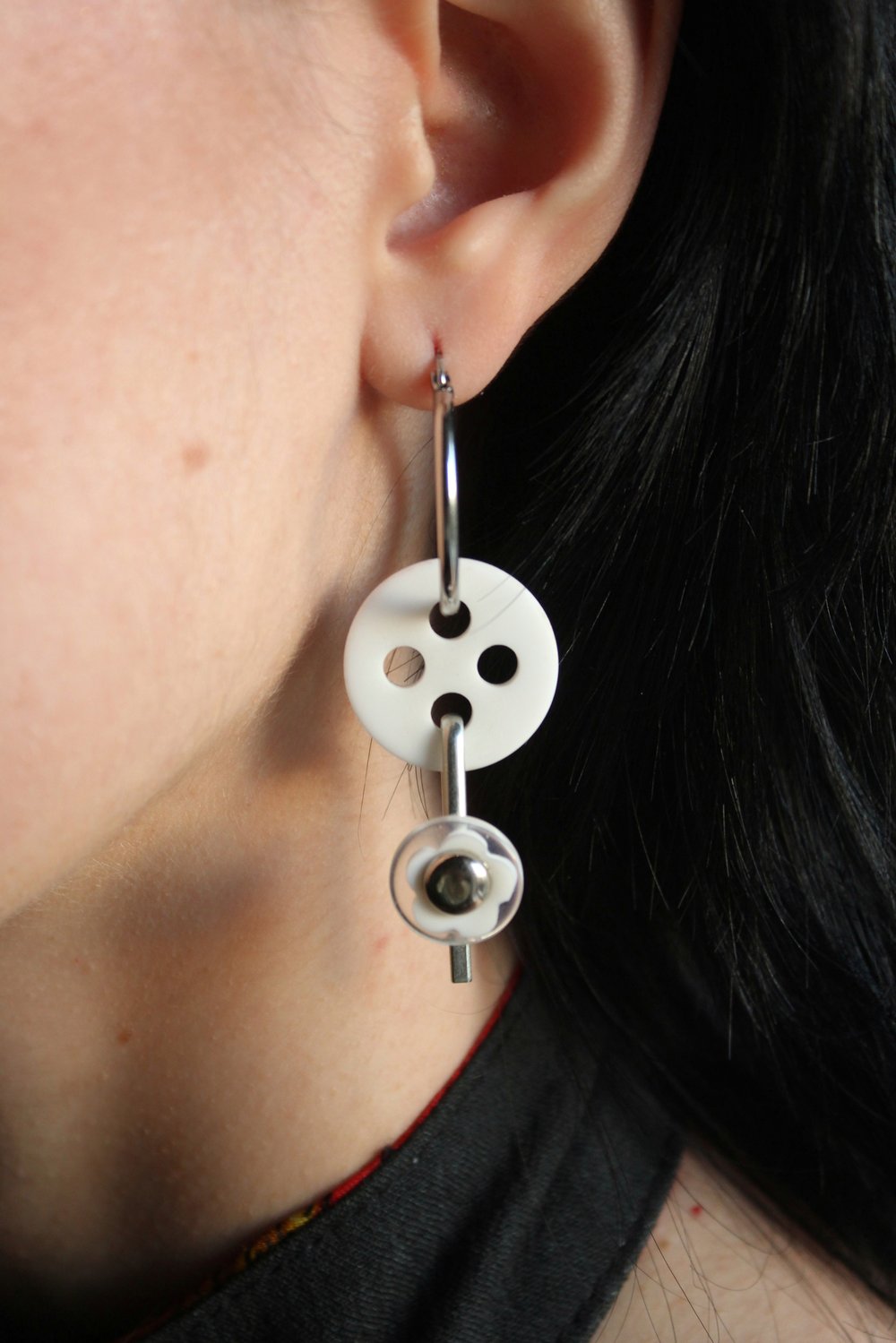 Image of Pendientes asimétricos arito.