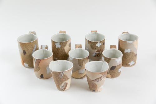 Image of Desert Spring - Porcelain Inlay Handled Mug