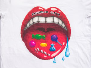 Fuchsia City T-shirt - Rare Candy