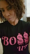 Black & Pink "Boss Up" Tee