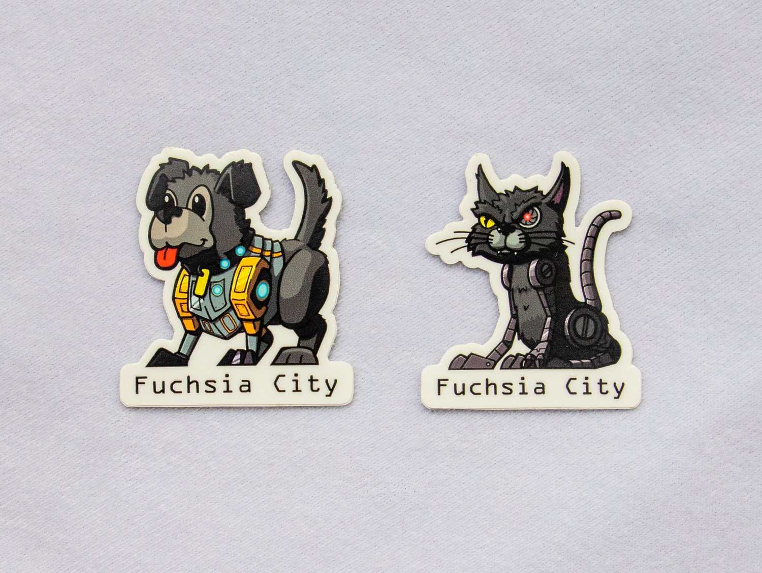 Fuchsia City Sticker Pack 2 - Roy & Boo