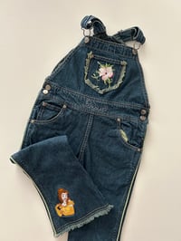 Image 1 of belle denim overalls