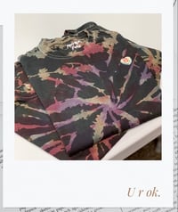 Image 2 of U R OK - Embroidered Tie Dye