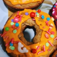Image 2 of Peanut Butter Banana Sprinkles Doughnut 
