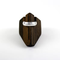 Image 1 of Extra Wide Sterling Silver Band