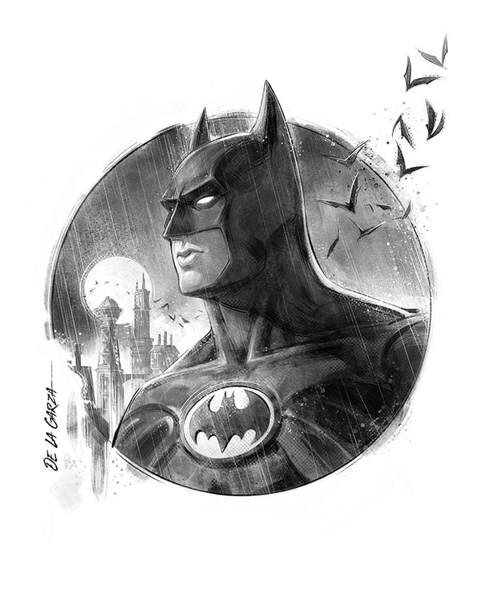 Image of He gave us a signal - Batman '89 Print