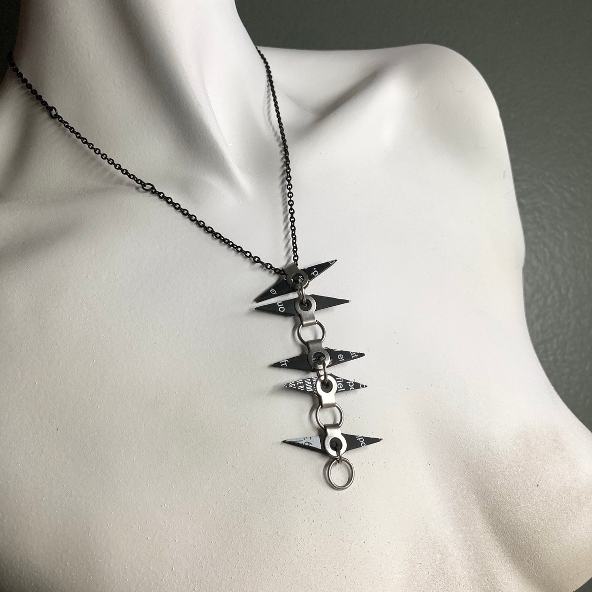 INDUSTRIAL CHAIN NECKLACE IN STAINLESS STEEL – BITCHFIST