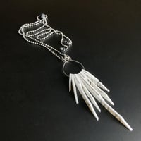 Image 5 of SPIRIT | Teardrop Necklace-Adjustable Stainless Ball Chain