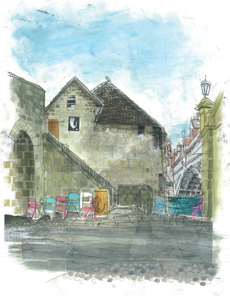 The Perky Peacock cafe, York 