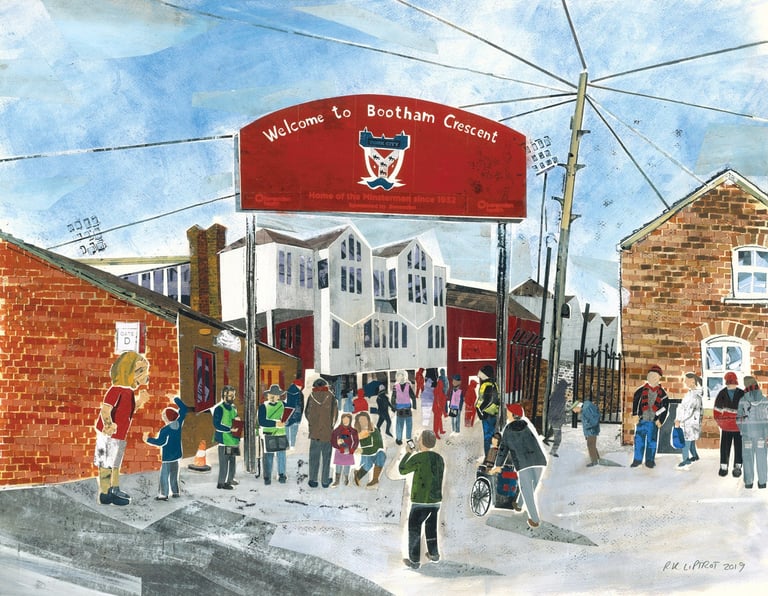 Bootham Crescent, York City F.C.