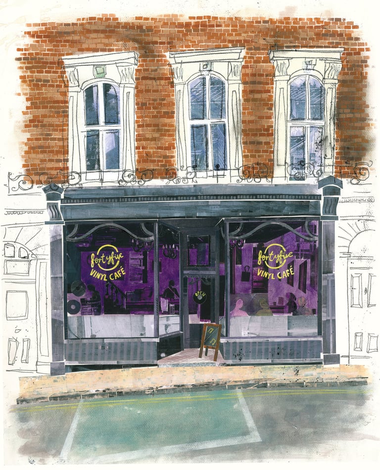 Forty Five Vinyl Cafe, York