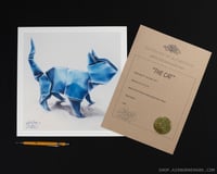 Image 2 of The Cat Giclee Print