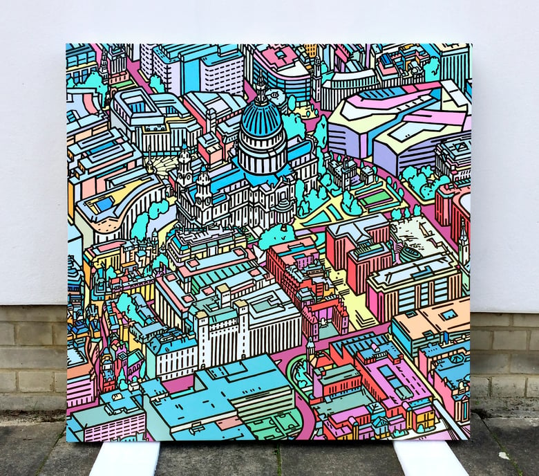 Image of St Pauls 2020 / Original painting.