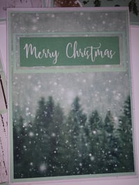 Image 5 of MINT WISHES CHRISTMAS CARD SET