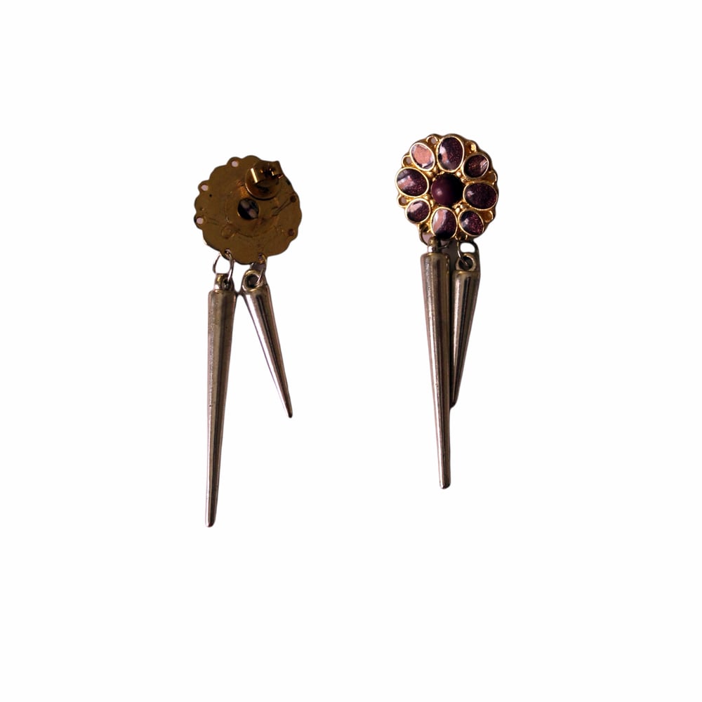 Image of Pendientes Flor punk.
