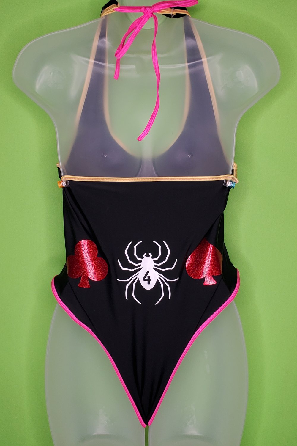 Black Bungee Gum Bodysuit (Hisoka inspired))