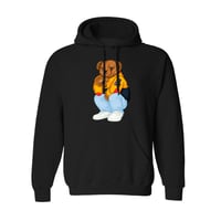 LO BEAR HOODIE - BLACK