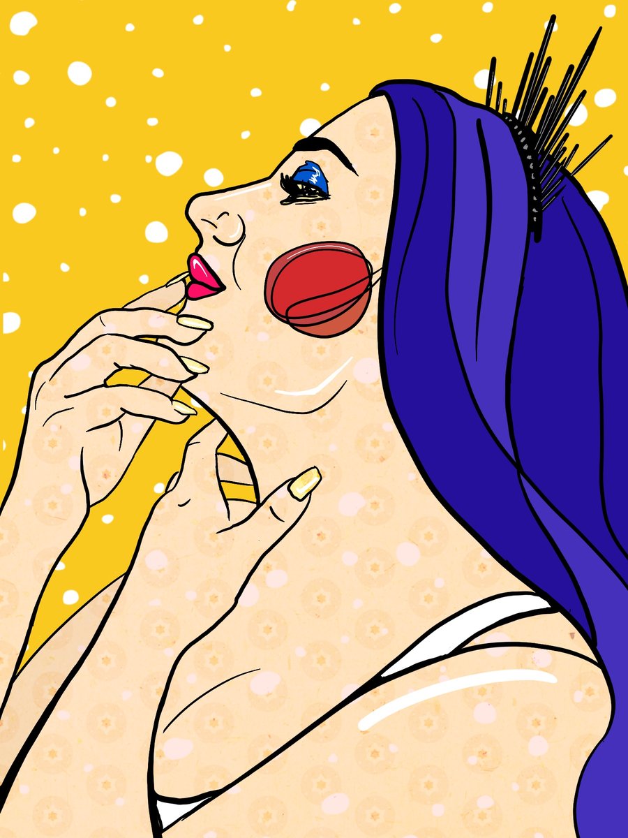 Image of "Samantha"-Art Print