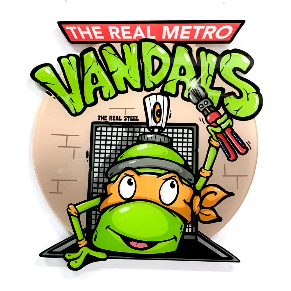 Image of ,,The Real Metro Vandals'' Plexiglas Cut