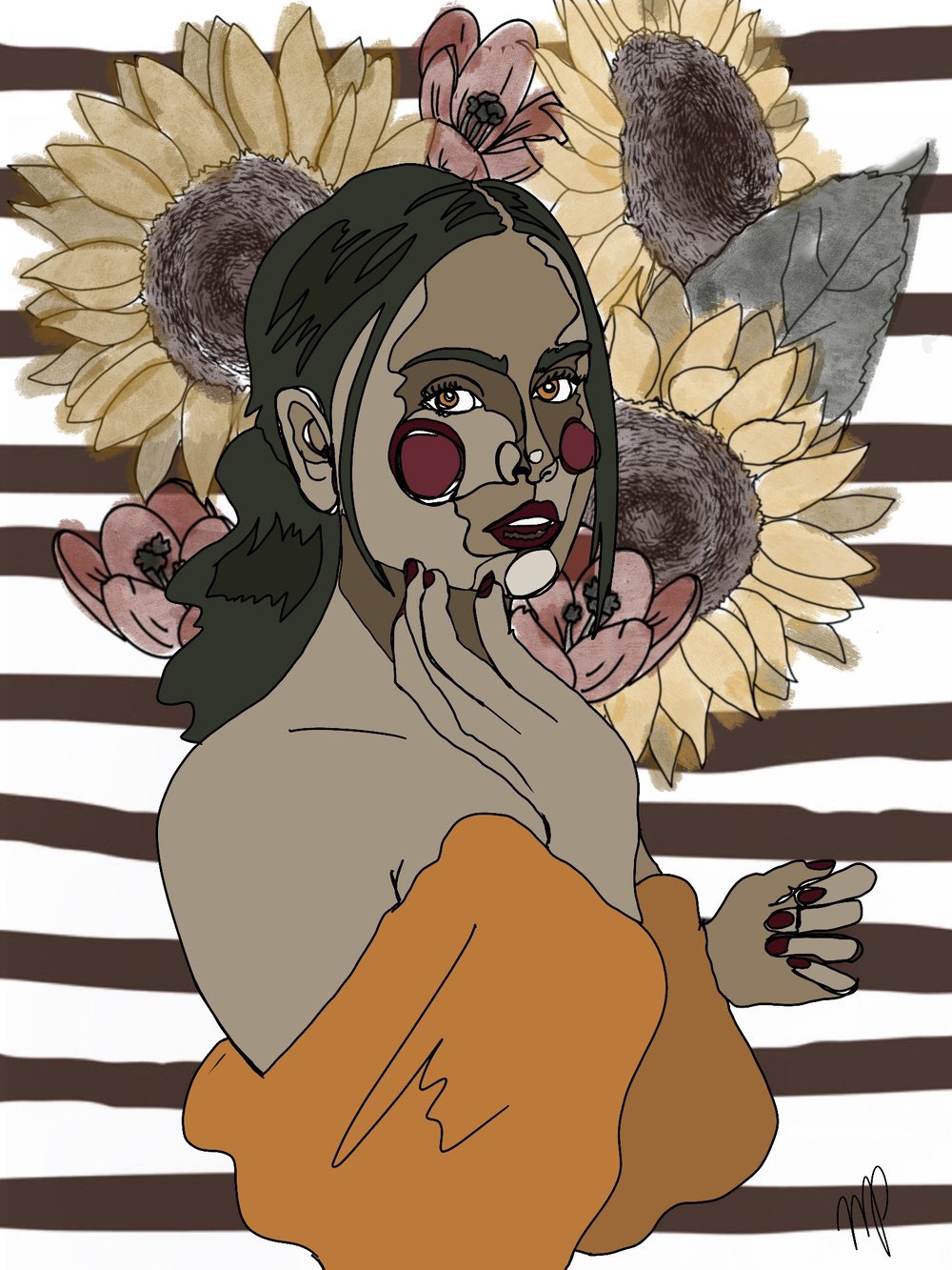 Image of "Sunflower"-Art Print