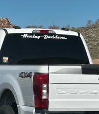 Image 1 of Back window decal reflective 