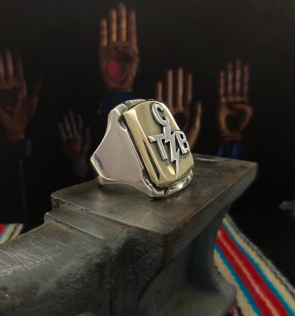 TCB MEXICAN BIKER RING