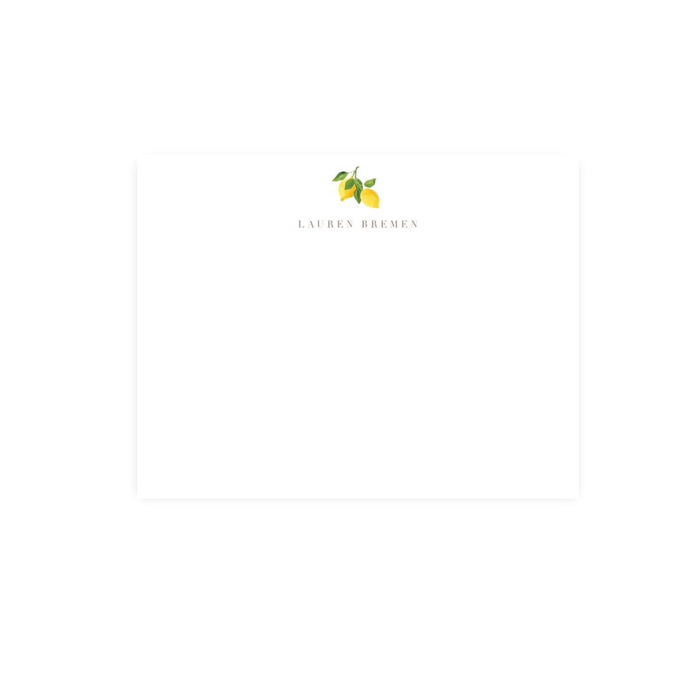 Image of Little Lemon Notecards