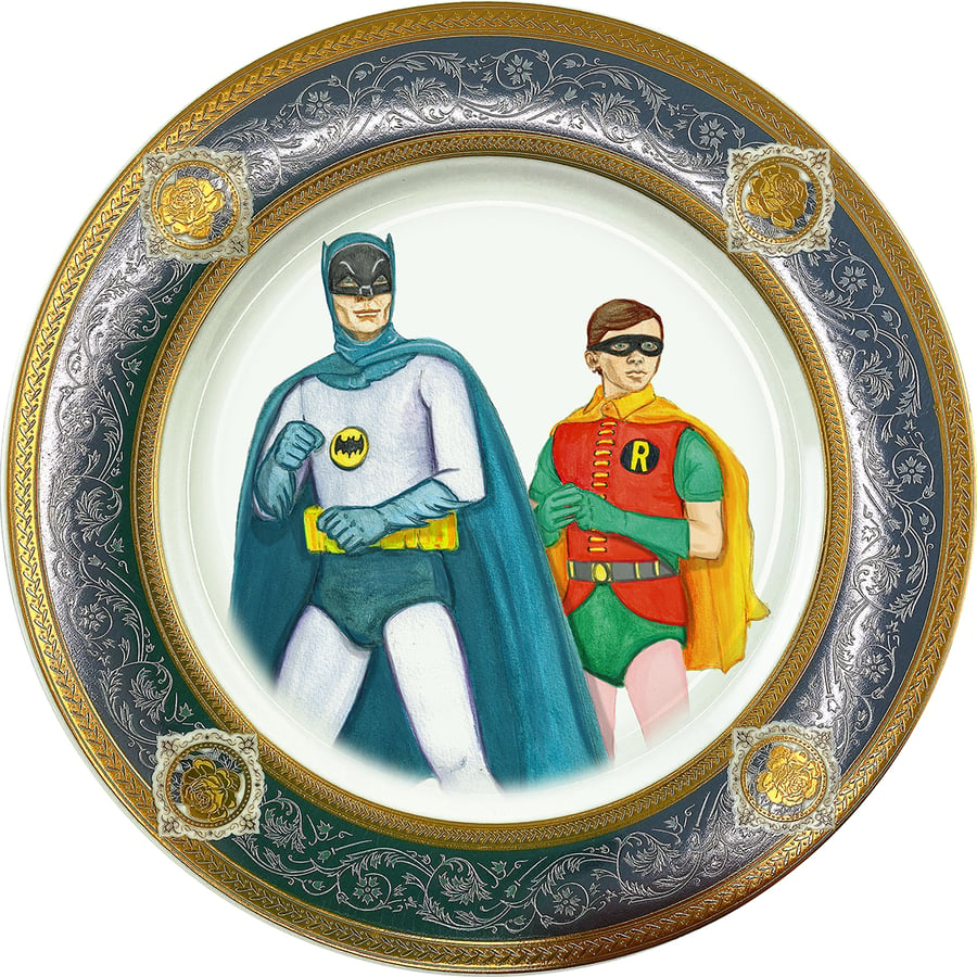 Image of Vintage Heroes - Fine China Plate - #0788