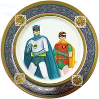 Image 1 of Vintage Heroes - Large Fine China Plate - #0773