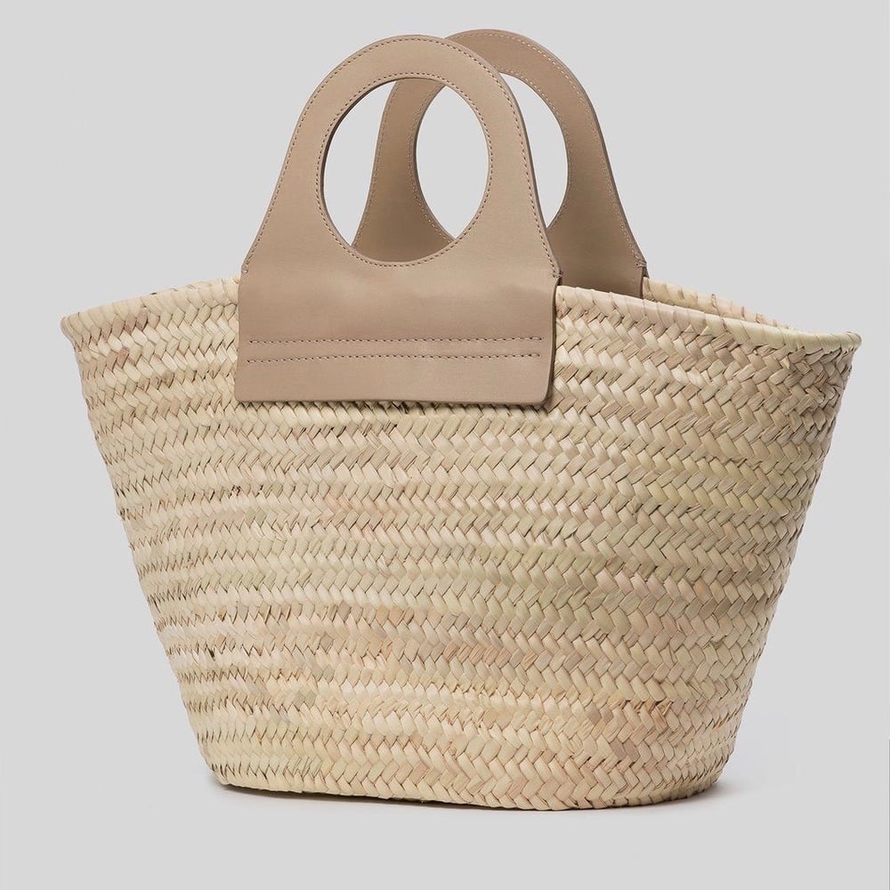 Image of VINTAGE INSPIRED TOTE BASKET