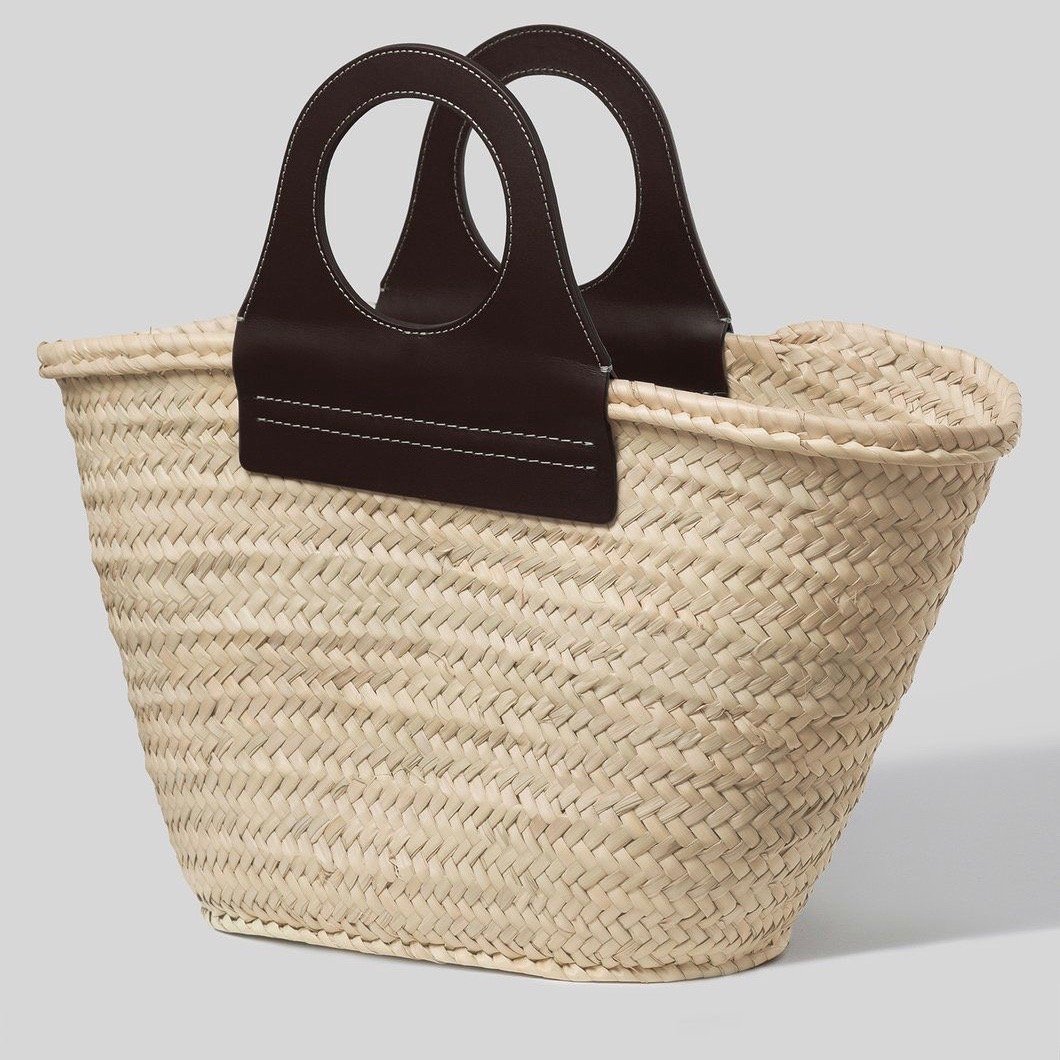 Image of VINTAGE INSPIRED TOTE BASKET