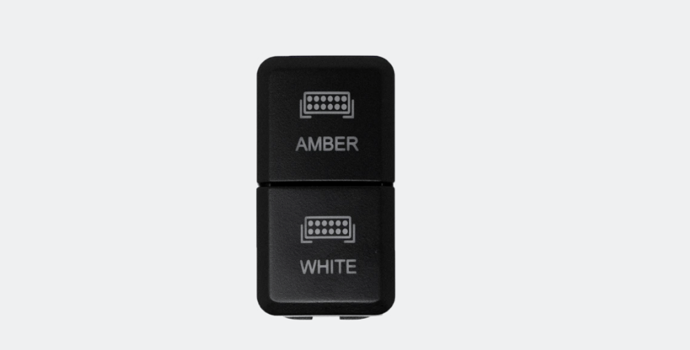 Image of DUAL FUNCTION TOYOTA OEM STYLE "AMBER & WHITE" SWITCH TALL STYLE