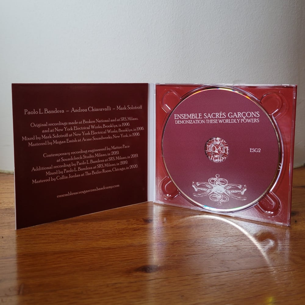 Ensemble Sacrés Garçons “Demonization: These Worldly Powers” CD
