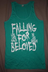 Image of Womens Green Singlet