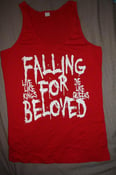 Image of Womens Red Singlet