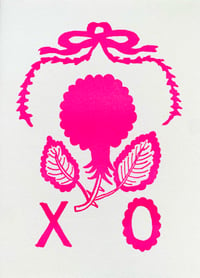 Pink XO Print /Card