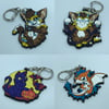 Fursona Pin Keychains