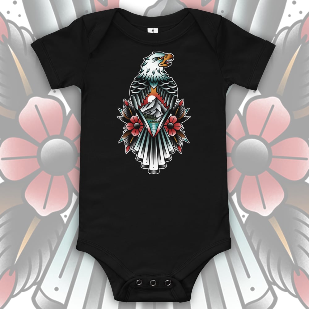 Image of EAGLE BABY GROW. 3-18 MONTHS