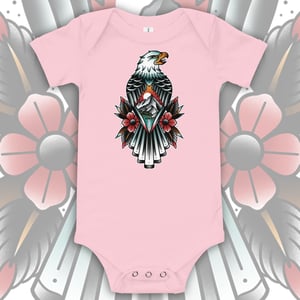 Image of EAGLE BABY GROW. 3-18 MONTHS