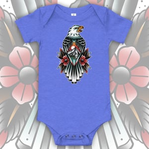 Image of EAGLE BABY GROW. 3-18 MONTHS