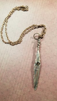 Image 1 of Copper Feather With Smoky Quartz 