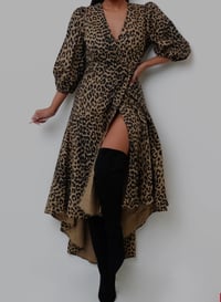 Image 1 of Ladies Hi- Lo Maxi Dress