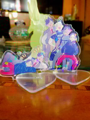 Image of THE TOKYO 4 keychain standee set