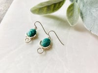 Image 1 of Brianna Earrings with Amazonite