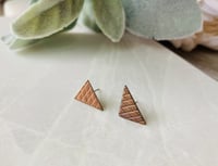 Copper Stud Earrings