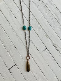 Image 2 of June Necklace with Amazonite