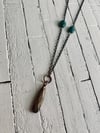 June Necklace with Amazonite